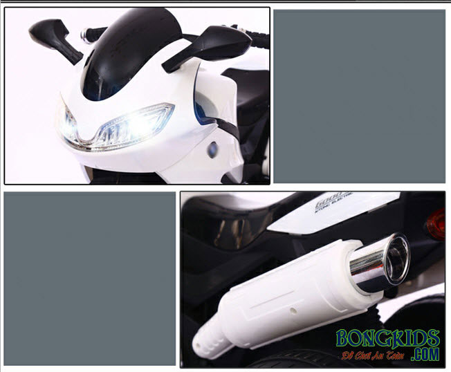 BMW Electric Baby Dolphin Motor Bike Smoking From Silencer AT-1188