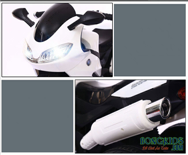 Bmw Electric Baby Dolphin Motor Bike Smoking From Silencer At-1188
