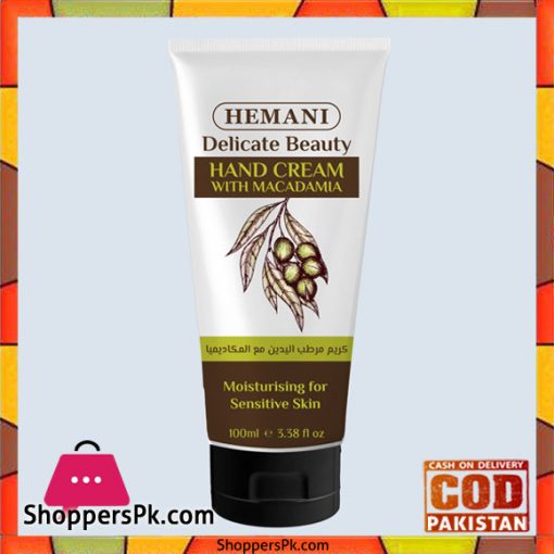 Hemani Hand Cream With Macadamia