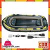 INTEX Seahawk 4 Boat Set With Oars And Pump 4 Person ( 138'' x 57'' x 19''