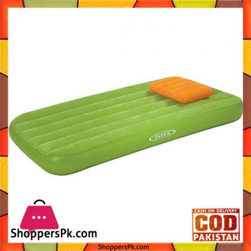 Intex Cozy Kidz Inflatable Airbed Green - 66801