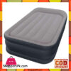 Intex Deluxe Pillow Rest Raised Air Bed Single Size In Pump - 67732