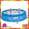 Intex Easy Set Pool With Safety Ladder, Ground Cloth, Pool Cover,​ -15' X 42&Quot;