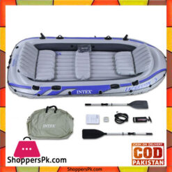 Intex Excursion 5 Inflatable Raft Set Gray - 68325