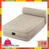 Intex Inflatable Double Airbed With Integrated Pump And Headboard - 64460