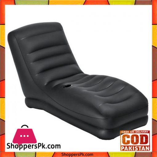 Intex Inflatable Chaise Lounge Chair Ensures Extra Comfort And Relaxation - 68585