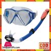 Intex Silicone Aviator Pro Swimming Diving Mask and Snorkel Set - 55960