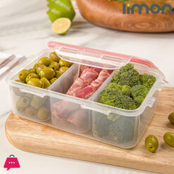 Limon Freezer Container 3 Section