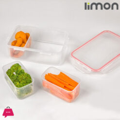 Limon Freezer Container 3 Section