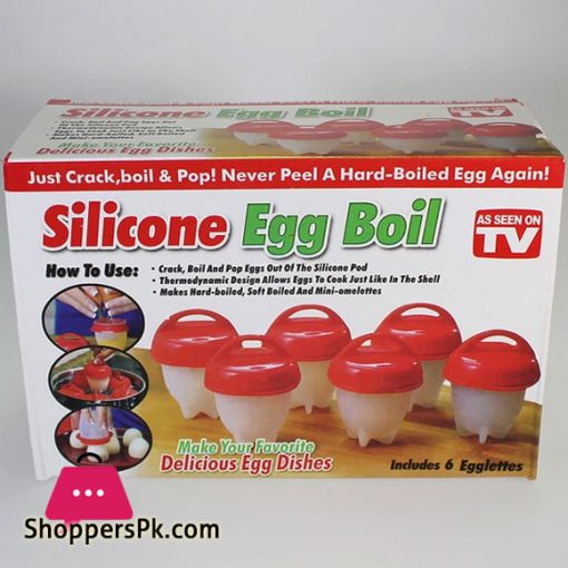 Silicone Egg Boil Set of 6