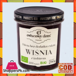 Wasim Badami Bio Organic Cherry Jam With Ginger (without Sugar) Set of 3