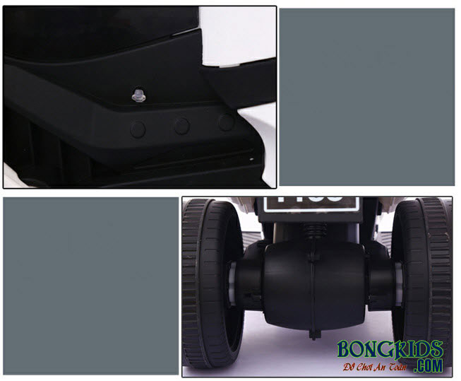 Bmw Electric Baby Dolphin Motor Bike Smoking From Silencer At-1188