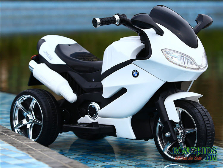 Bmw Electric Baby Dolphin Motor Bike Smoking From Silencer At-1188