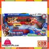 Captain America Soft Bullet Blaster Civil War Super Gun Toy For Kids Red
