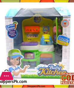 Children Kitchen Set Pretend Toys Simulation Bread Machine Dining Table Playing House Game