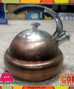 Copper Stainless Steel Whistle Kettle 3 Liter