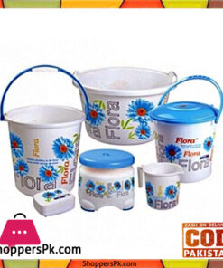 Flora Bath Set Pack Of 5