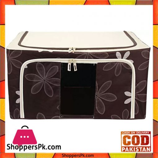 Foldable Clothes Storage Box 100- Litre Capacity