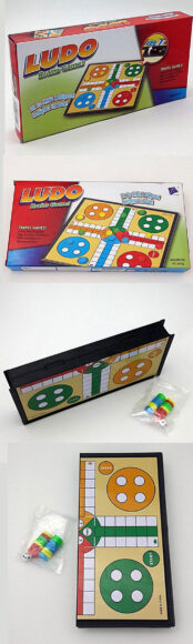 Folding Travel Magnetic Ludo Set