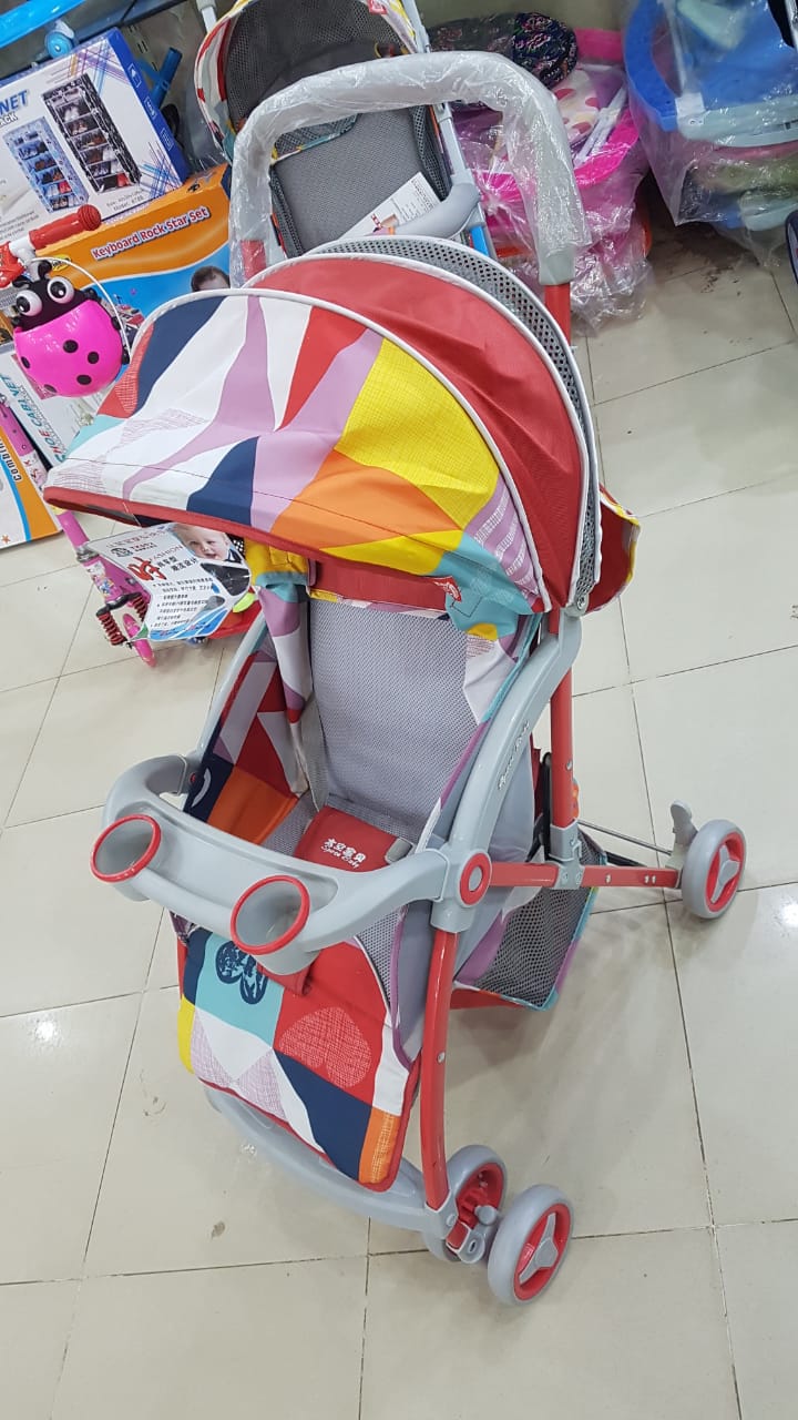 High Quality Multi Color Light Weight Baby Buggy