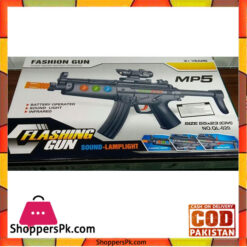 Mainan Pistol Fashion Gun Flashing Sound Light