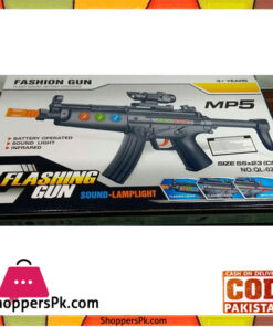 Mainan Pistol Fashion Gun Flashing Sound Light