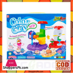 Colour Clay DIY Ice Cream Food Party