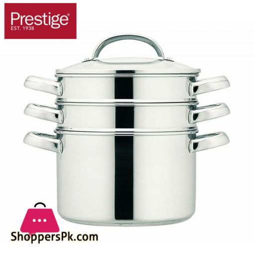 Prestige 3-Pcs Stainless Steel Steamer 24cm - PR7011