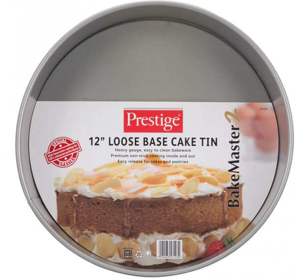 Prestige Loose Base Round Cake Pan 12 Inch - 57143