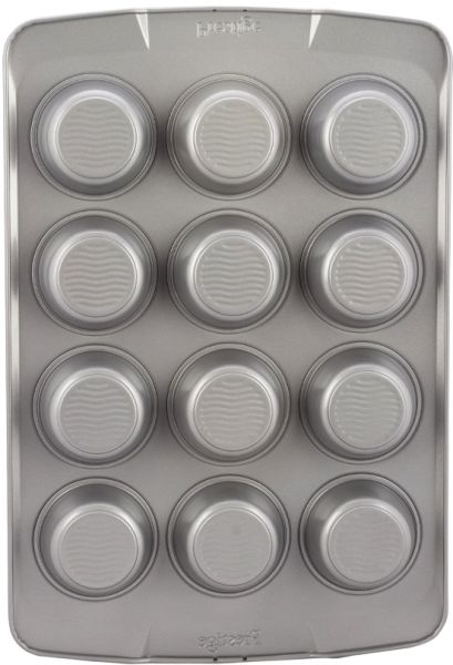 Prestige Muffin Tin With Bottom Design 12 Cup 57983