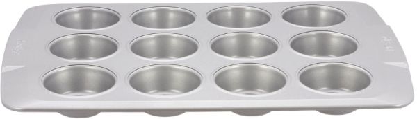 Prestige Muffin Tin with Bottom Design 12 Cup 57983