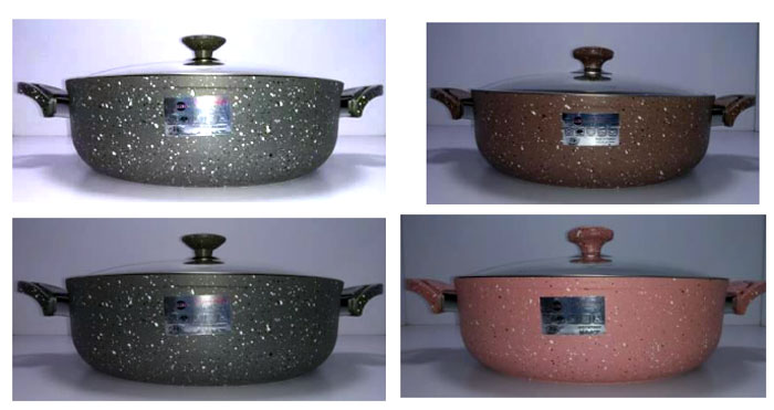 Saflon Granitline Karai Shallow Pot 26-Cm - 3.50 Liter Sf8626Gr Turkey Made 4 Saflon Granitline Karai Shallow Pot 26-Cm - 3.50 Liter Sf8626Gr Turkey Made