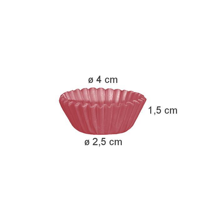 Tescoma Delicia Coloured Paper Baking Cup Ø 4 Cm – 200 Pcs Italy Made - #630624
