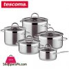 Tescoma Cookware VISION COOKWARE SET Set 10 pieces #726010 Italy Made