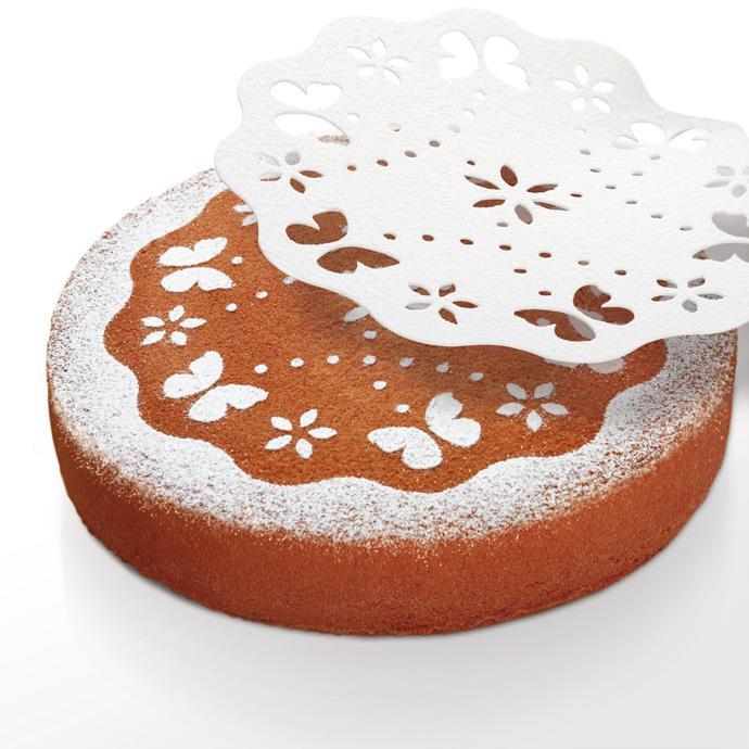 Tescoma Delicia Decorating Templates Cake Stencil Set 6 pieces Italy Made #630676