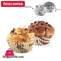 Tescoma Delicia Baking Cupcake Liner Cups Coffee Decoration ø 6 cm – 60 pcs Italy Made – #630604