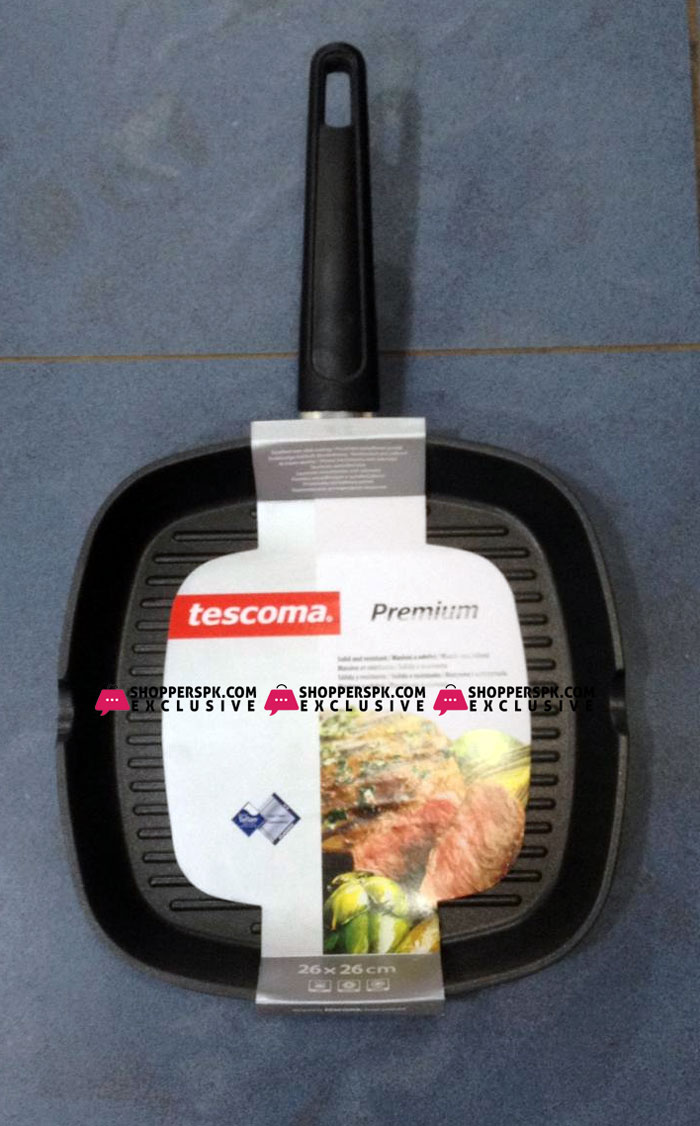 Tescoma Premium Steak -Frying Pan Grill Pan 26Cm Italy Made - #601246