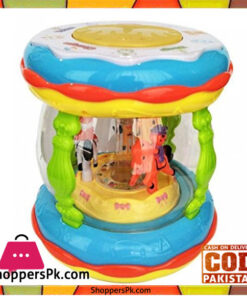 Wonder Land Merry Go Round Musical Drum