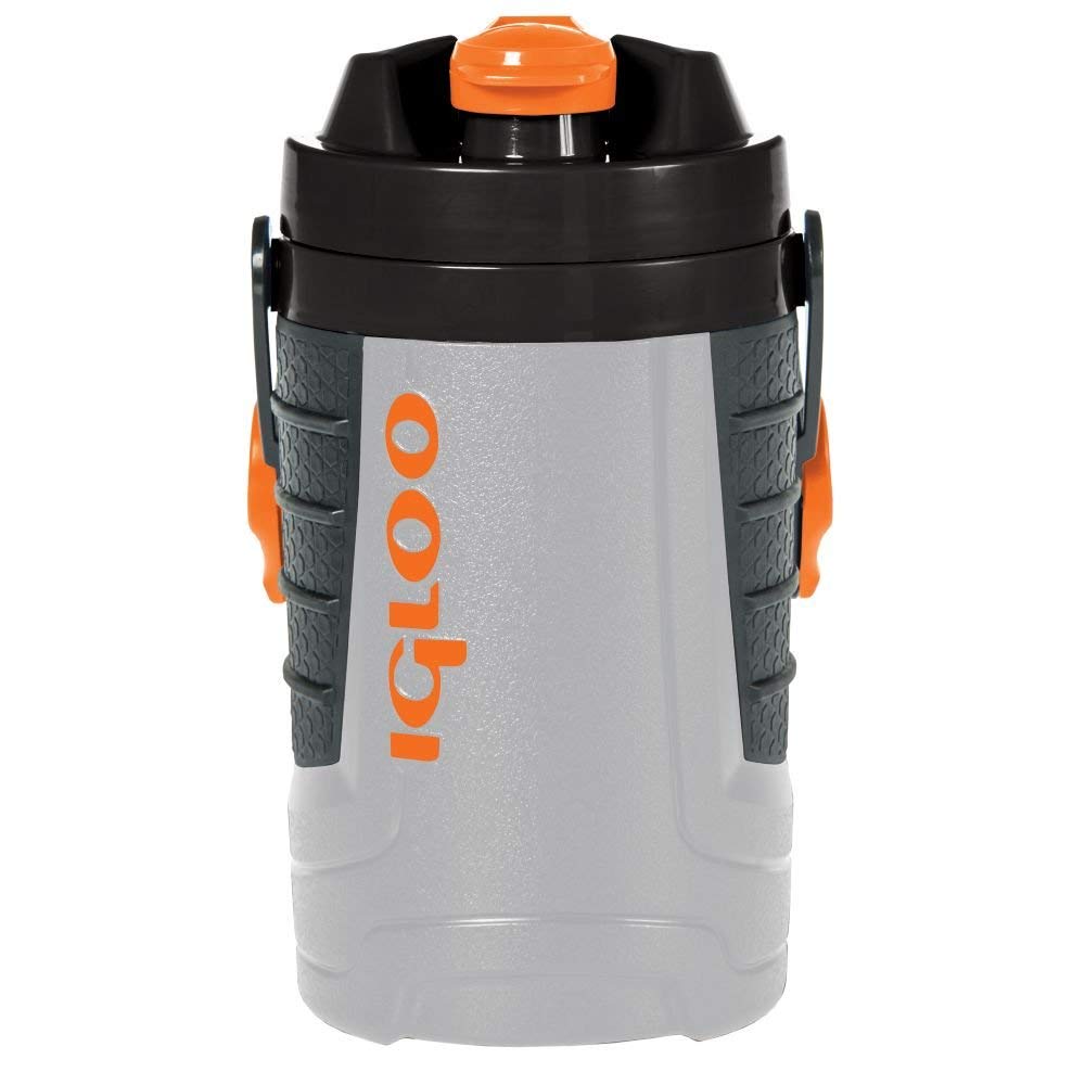 Igloo 1 Quart Sport Jug Ash Gray Tough Orange #31095