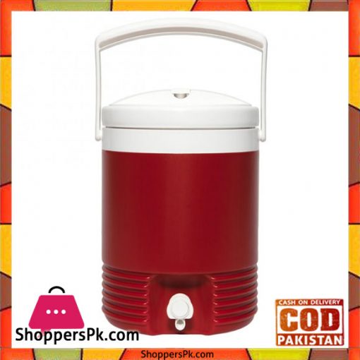 IGloo Legend 2 Gallon Drinks Cooler Insulated Beverage Jug Red #02214