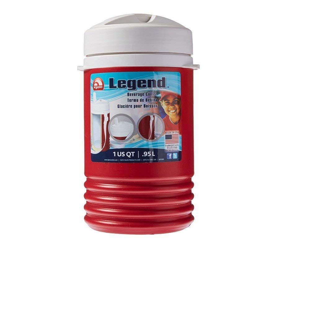 Igloo Legend Beverage Cooler Red 0.5 Gallon #04212