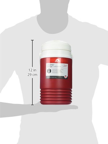 Igloo Legend Beverage Cooler Red 0.5 Gallon #04212