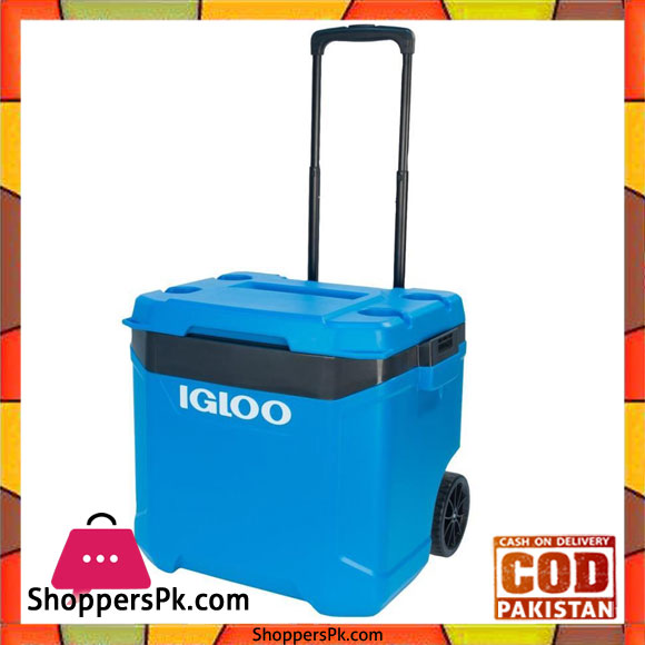 Igloo Latitude 60 Qt Roller Blue #34279 3 Igloo Latitude 60 Qt Roller Blue #34279
