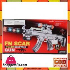 Machine Gun with Flashing Light