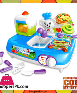 Mini Kitchen Set Foods Realistic Sounds Pretend Play Mini Kitchen Set For Kids Kitchen