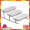 Nova 3 Piece Rectangular Plate With Stand #Hj18606