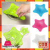 Starfish Hair Catcher No Slip Suction Cups Drain Cover 1 Pcs