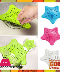 Starfish Hair Catcher No Slip Suction Cups Drain Cover 1 Pcs
