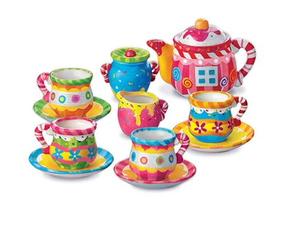 Tea Set Painting Kit Educational Toy