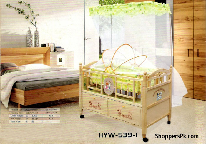 Wooden Baby Cot 539-1